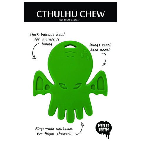 Helles Teeth Cthulhu Teether (Gold) | Little Baby.