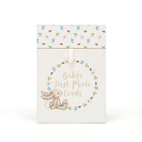 JellyCat Bashful Bunny Milestone Cards | Little Baby.