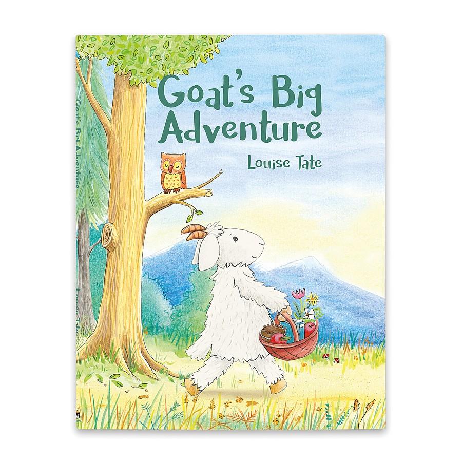 JellyCat Goat's Big Adventure Book | Little Baby.