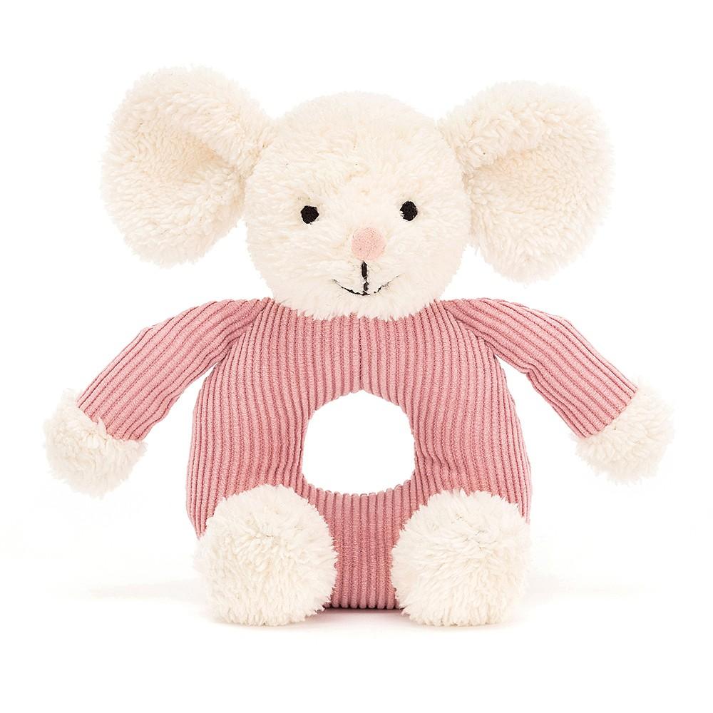 JellyCat Jumble Mouse Grabber - H13cm | Little Baby.