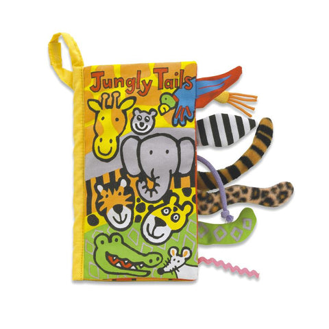 JellyCat Jungly Tails Book | Little Baby.