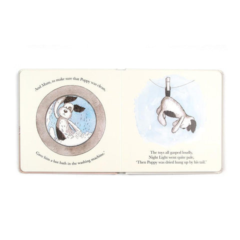 JellyCat Scruffy Puppy Book | Little Baby.