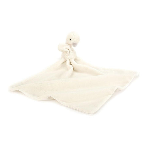 JellyCat Syllabub Swan Grey Soother | Little Baby.