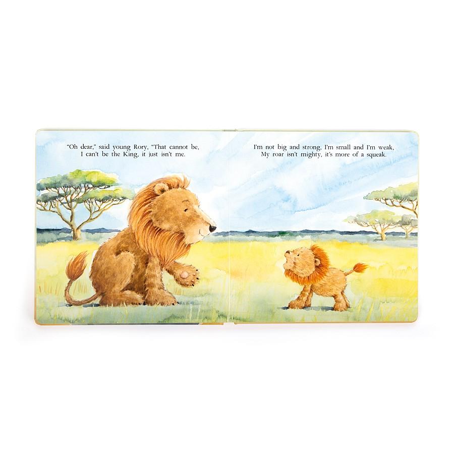 JellyCat The Very Brave Lion Book | Little Baby.