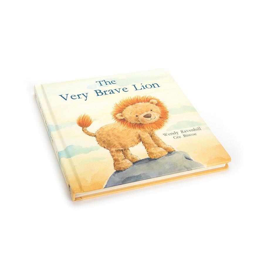 JellyCat The Very Brave Lion Book | Little Baby.