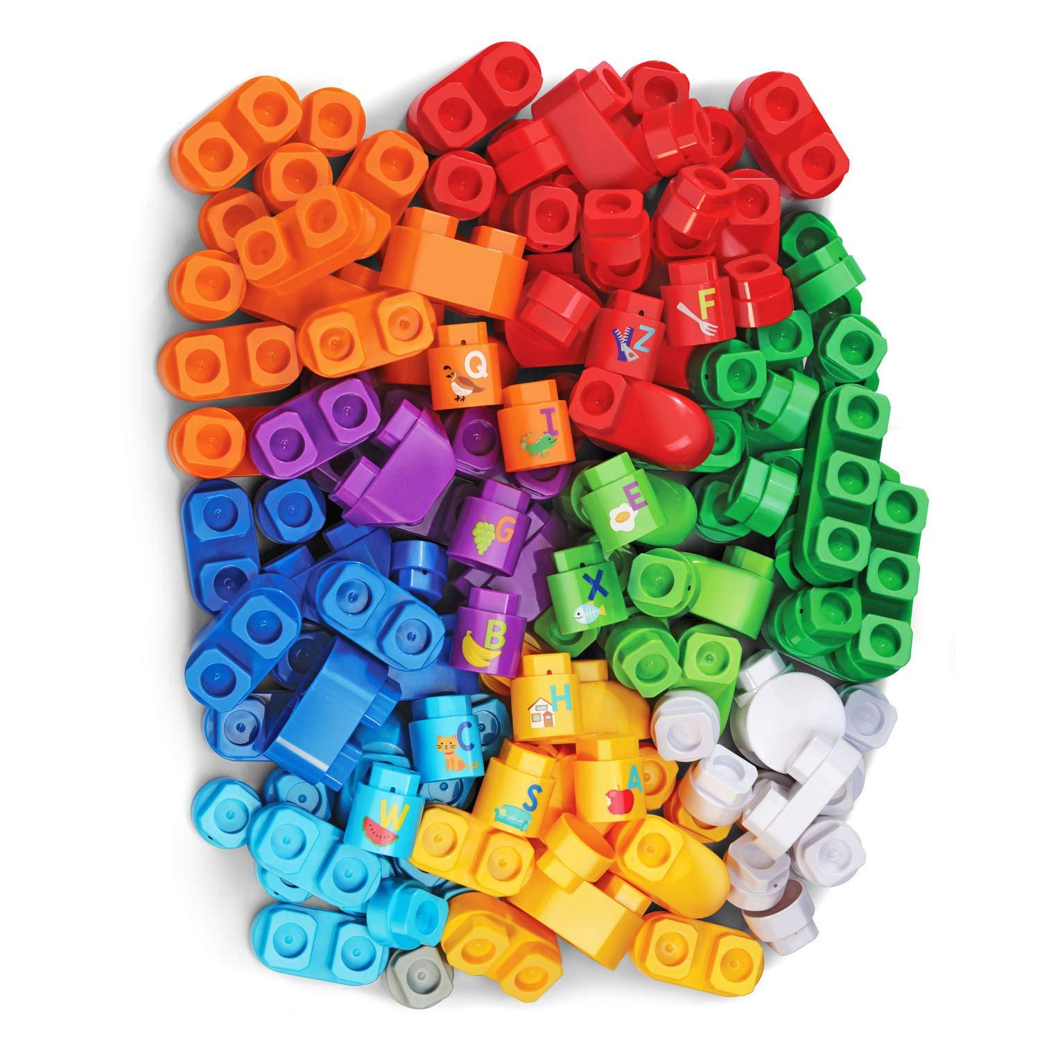 LeapFrog LeapBuilders 81 Piece Jumbo Blocks Box green | Little Baby.