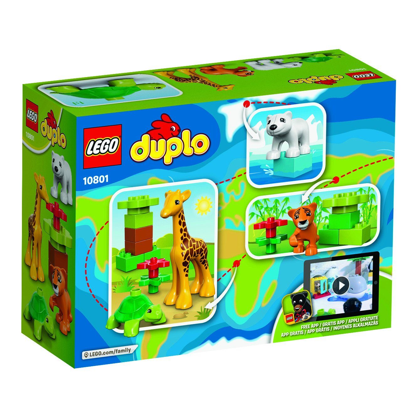 LEGO DUPLO Baby Animals 10801 | Little Baby.