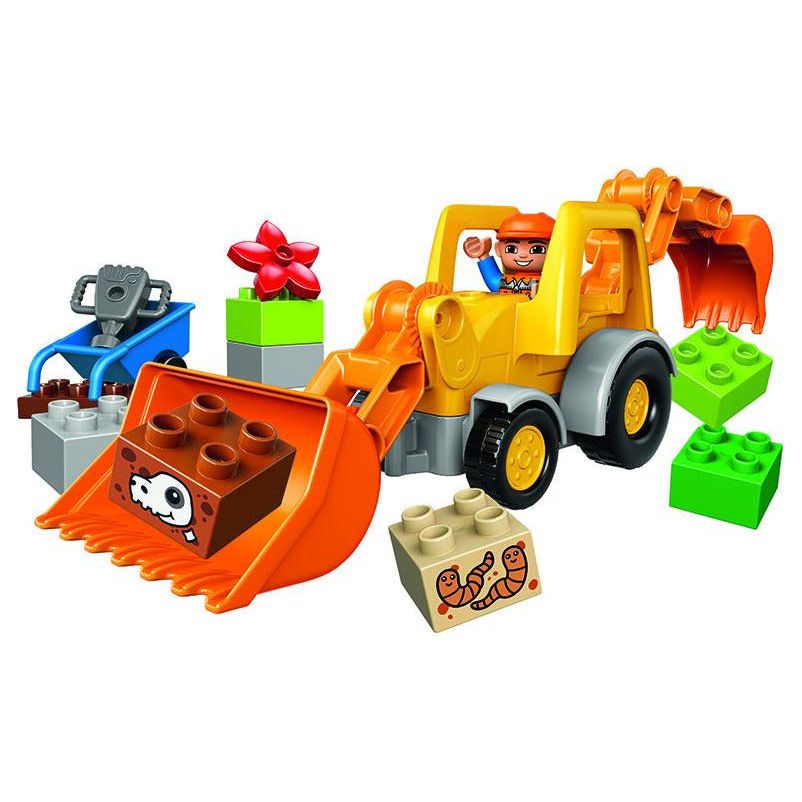 LEGO DUPLO Backhoe Loader 10811 | Little Baby.