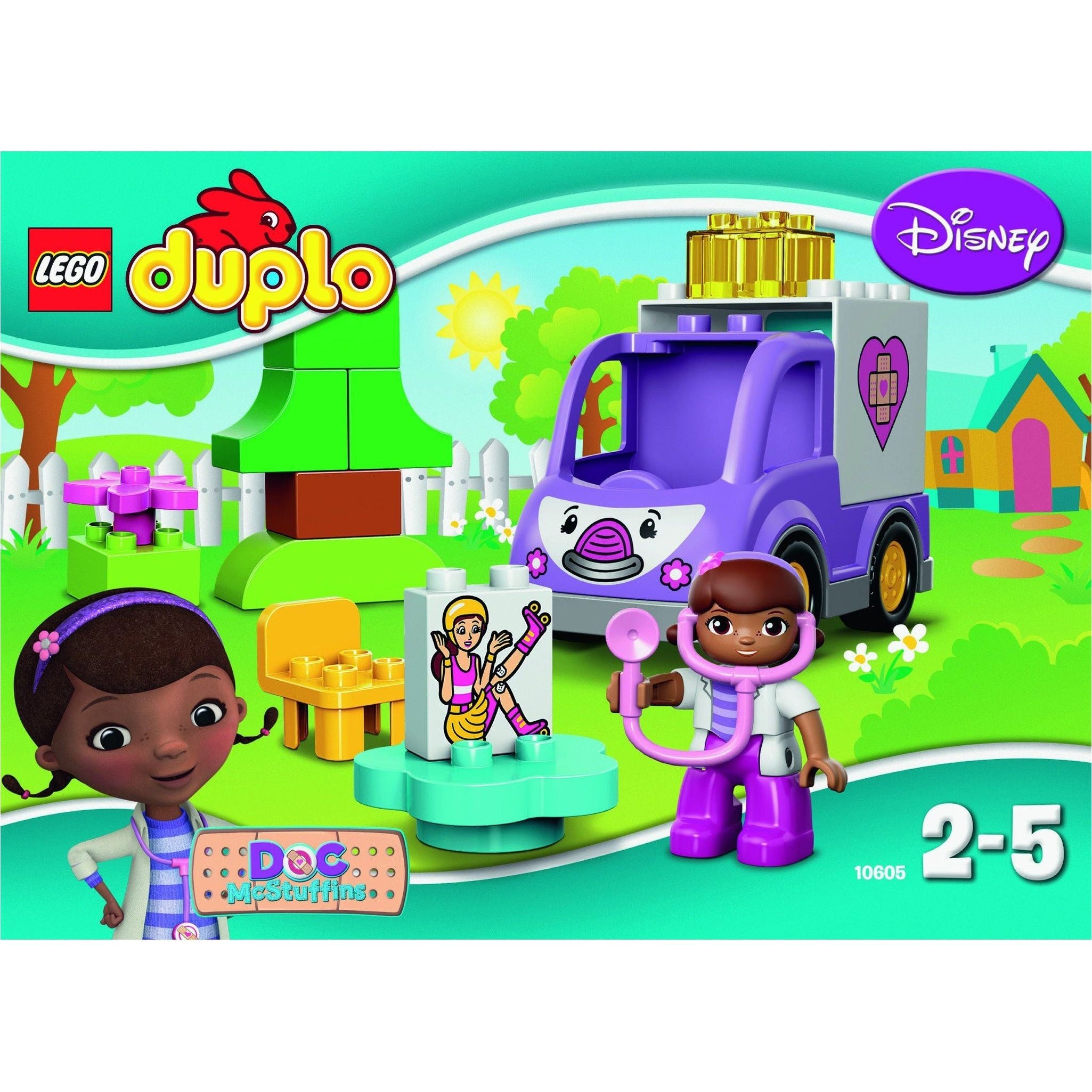 LEGO DUPLO Doc McStuffins Rosie the Ambulance 10605 | Little Baby.