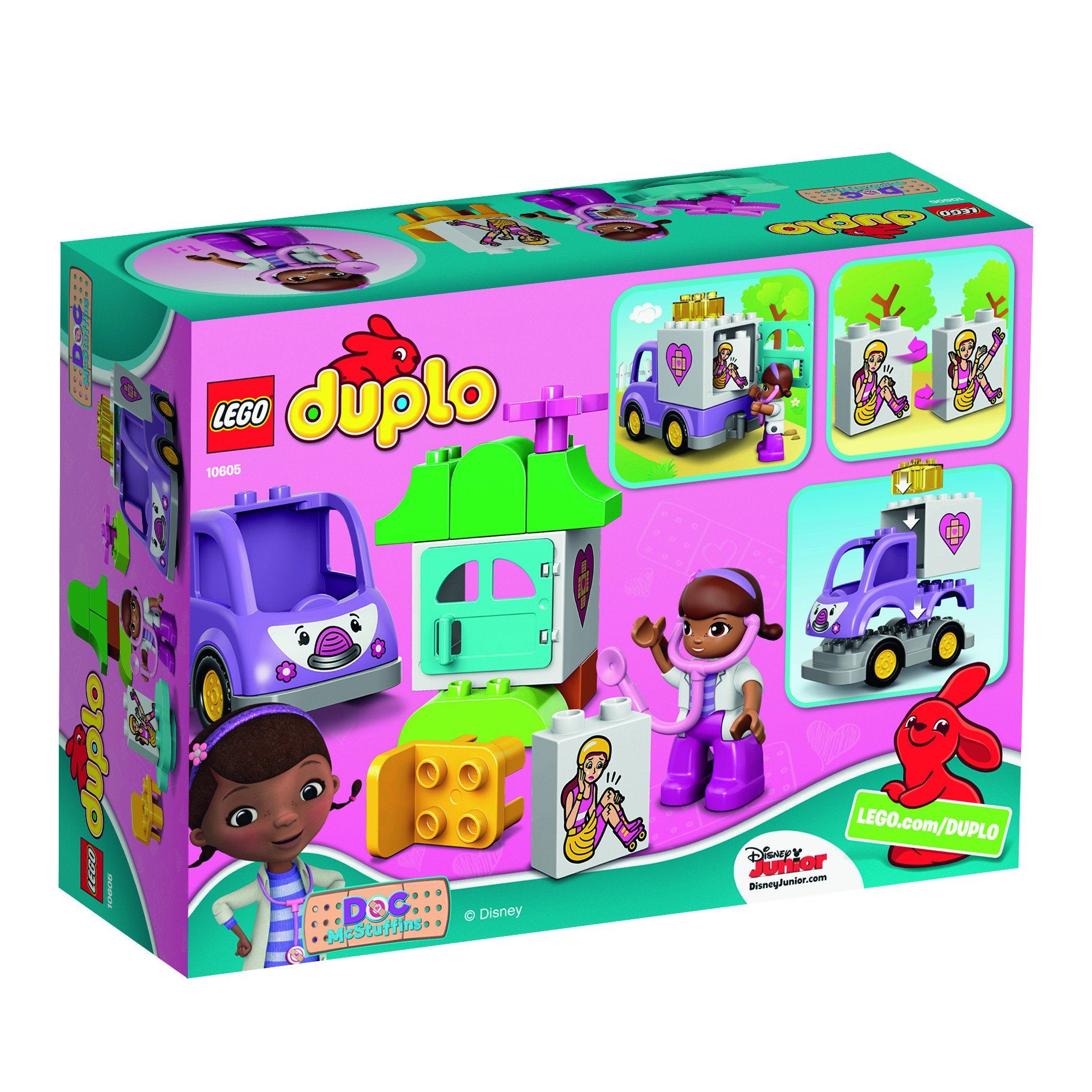 LEGO DUPLO Doc McStuffins Rosie the Ambulance 10605 | Little Baby.