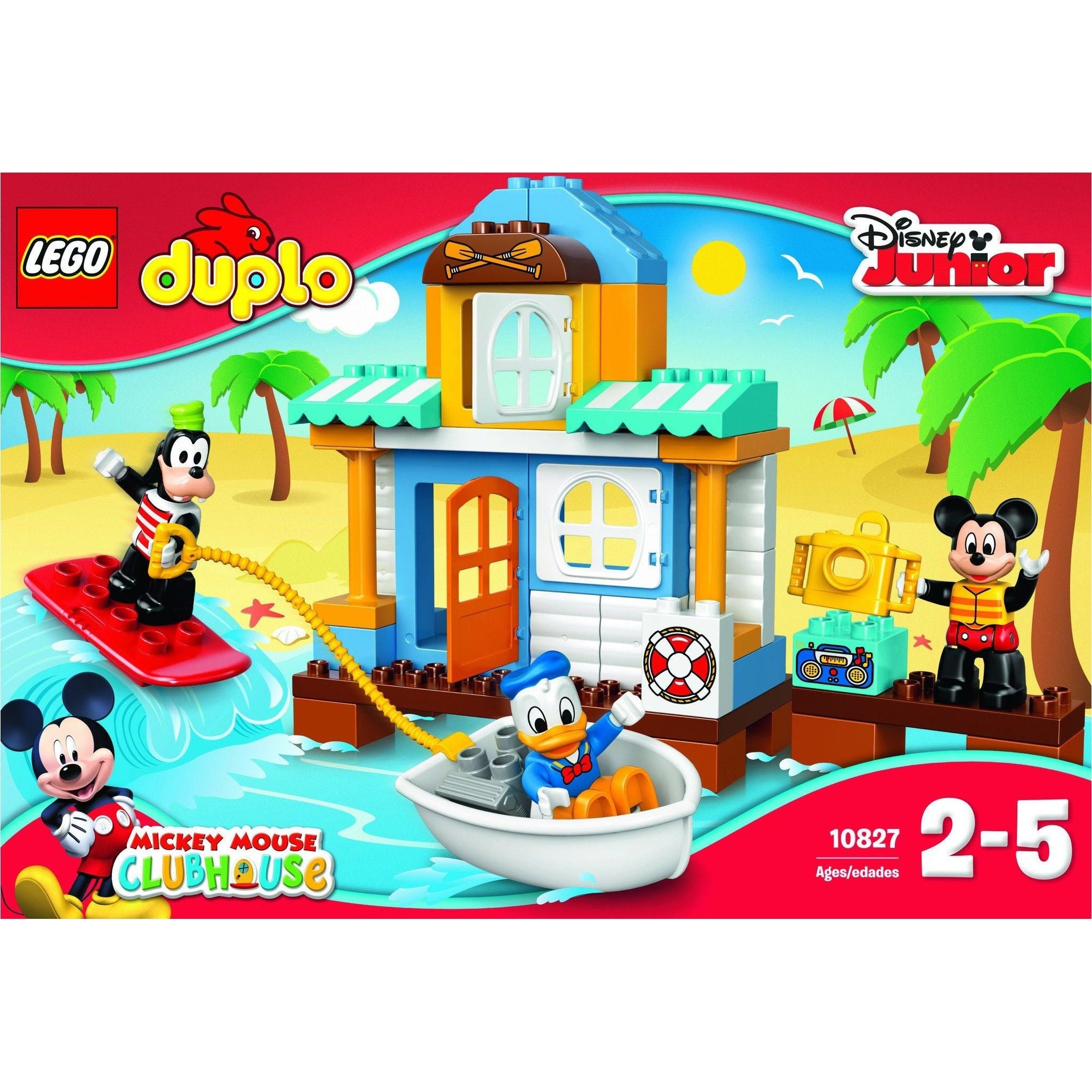 LEGO DUPLO Mickey & Friends Beach House 10827 | Little Baby.