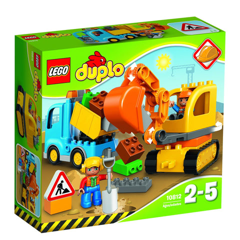 LEGO DUPLO Truck & Tracked Excavator 10812 | Little Baby.