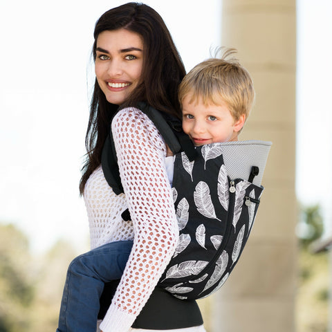 Lillebaby CARRYON TODDLER CARRIER - 4 SEASONS - BIRDS OF FEATHER | Little Baby.