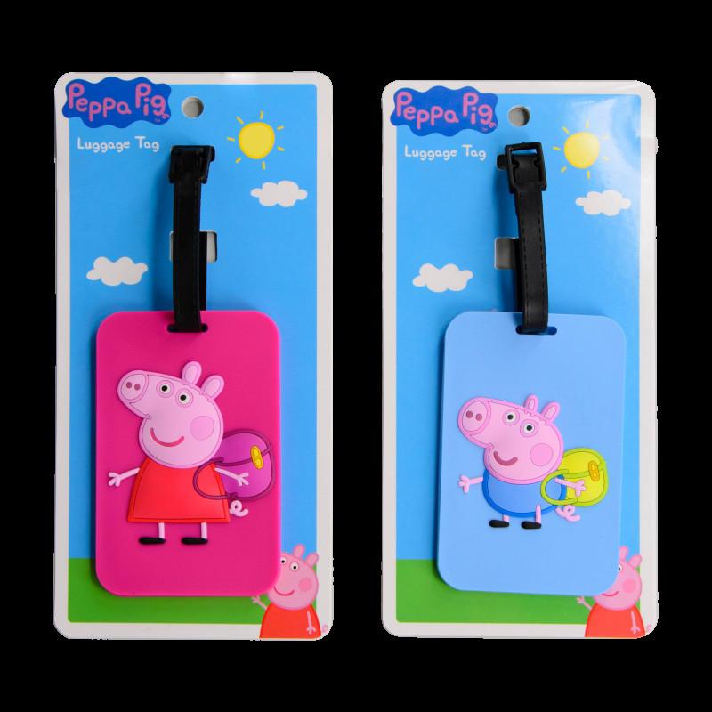 PEPPA PIG Luggage Tag Peppa www.littlebaby Little Baby