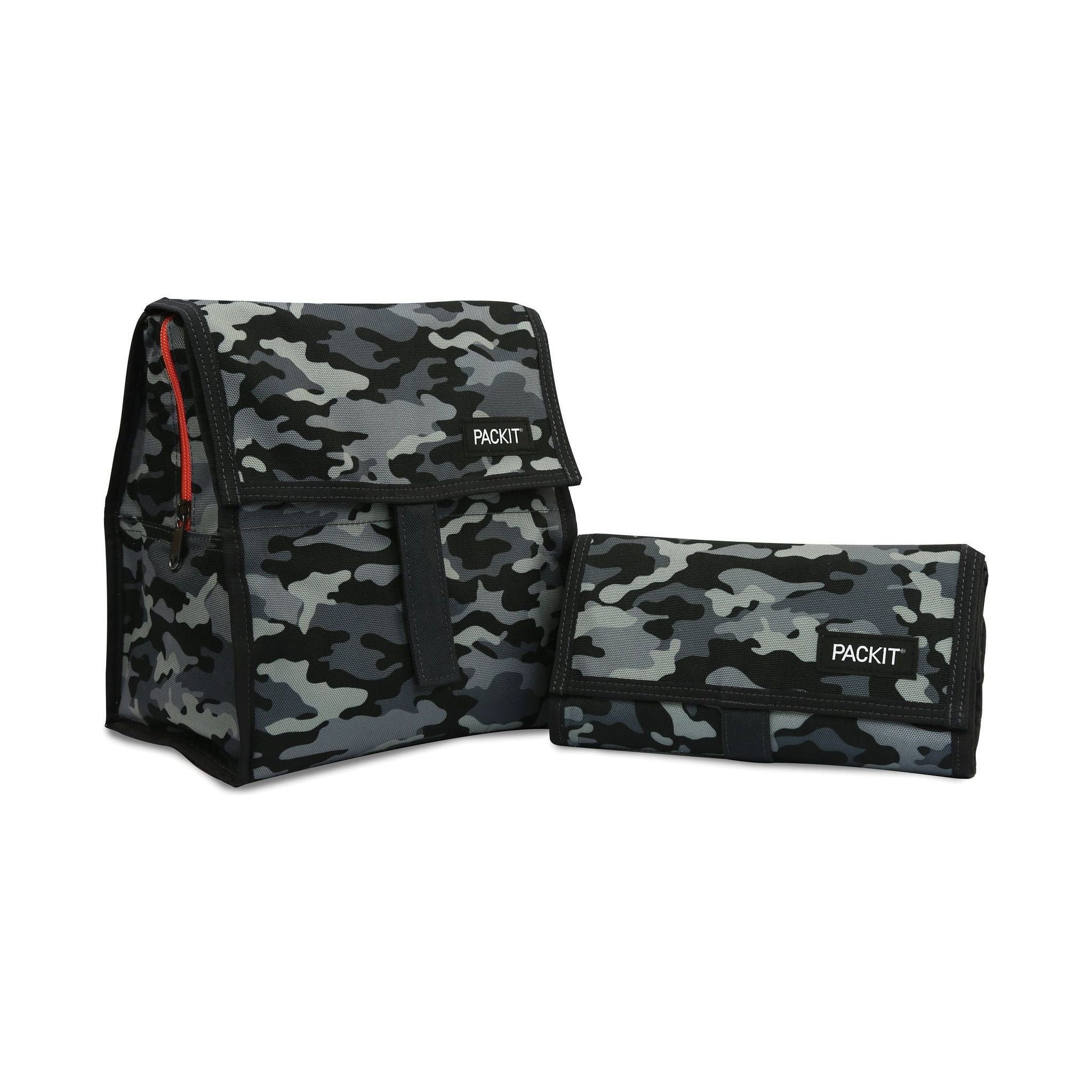 PackIt Freezable Lunch Bag - Charocoal Camo 2019 | Little Baby.