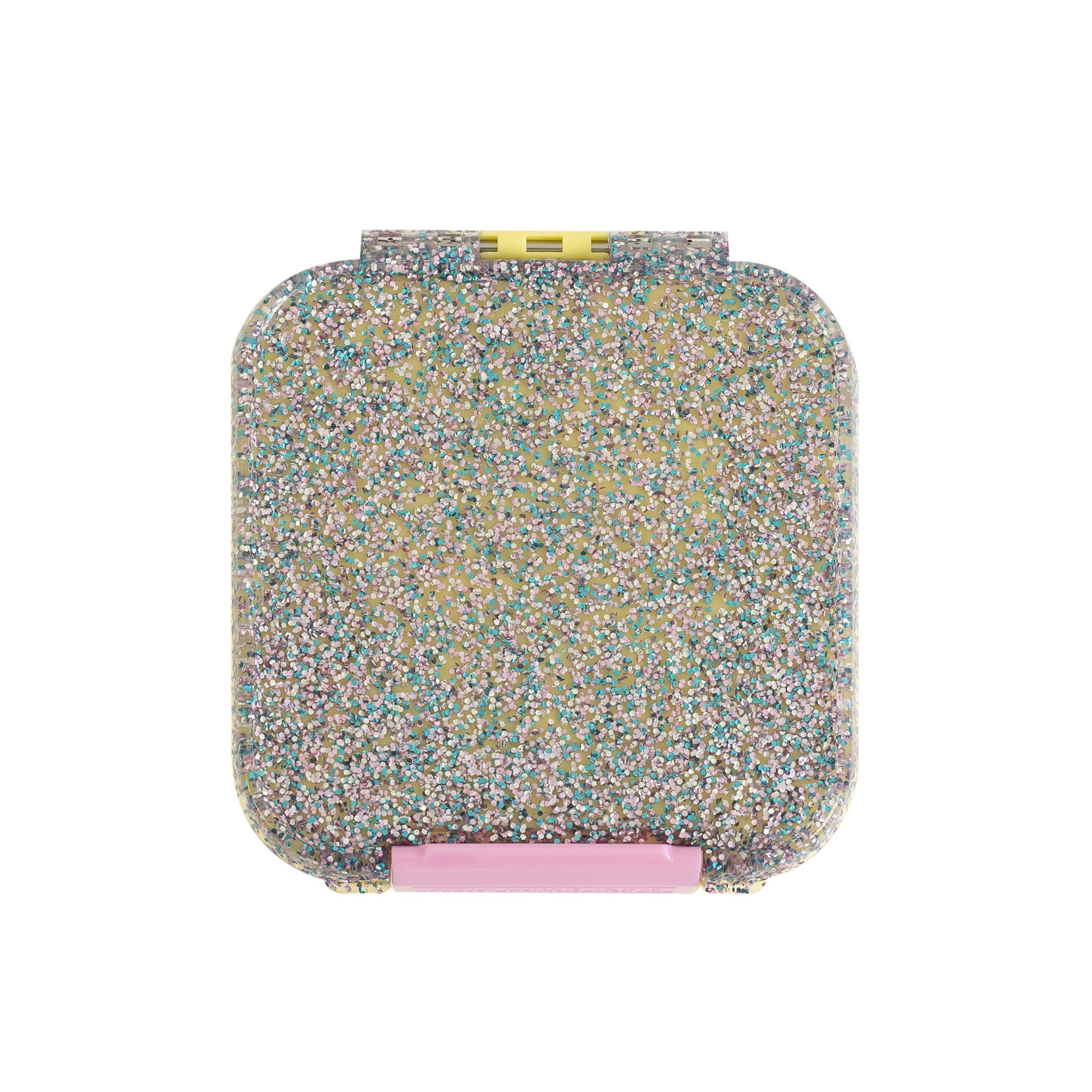 Little Lunch Box Co - Bento Five - Yellow Glitter | Little Baby.