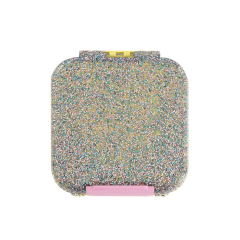Little Lunch Box Co - Bento Two - Yellow Glitter | Little Baby.