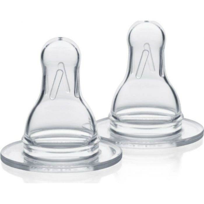 Medela Milk Bottle Teats (2-pack)