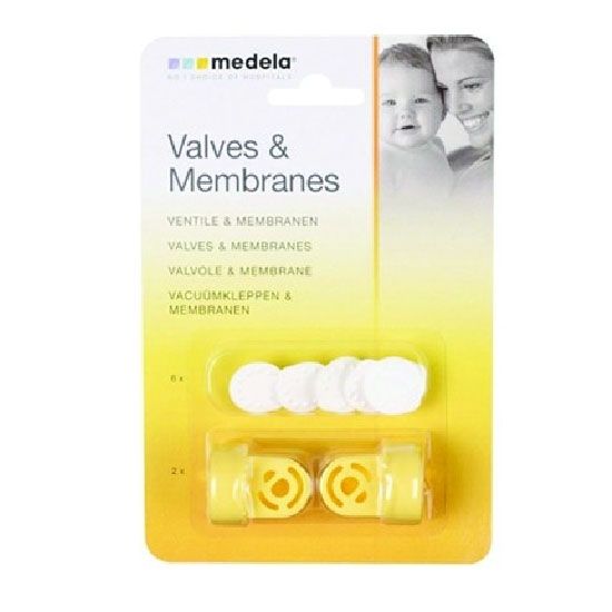 Medela 2 Valves + 6 Membranes