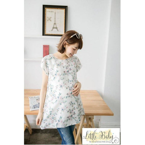 LB16670254 Floral Prints on White | Little Baby.