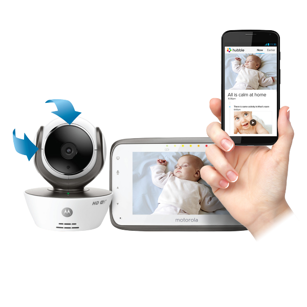 Motorola Wifi Camera & Baby Monitor White MBP854 CONNECT | Little Baby.
