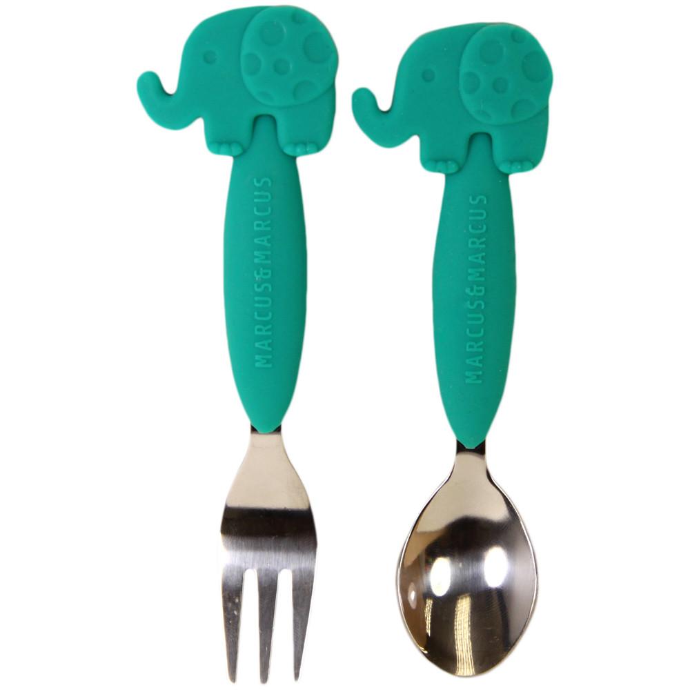 Marcus & Marcus Spoon & Fork Set - Ollie | Little Baby.