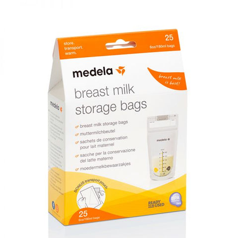 Medela Breastmilk Storage Bags (25pcs/pack) | Little Baby.