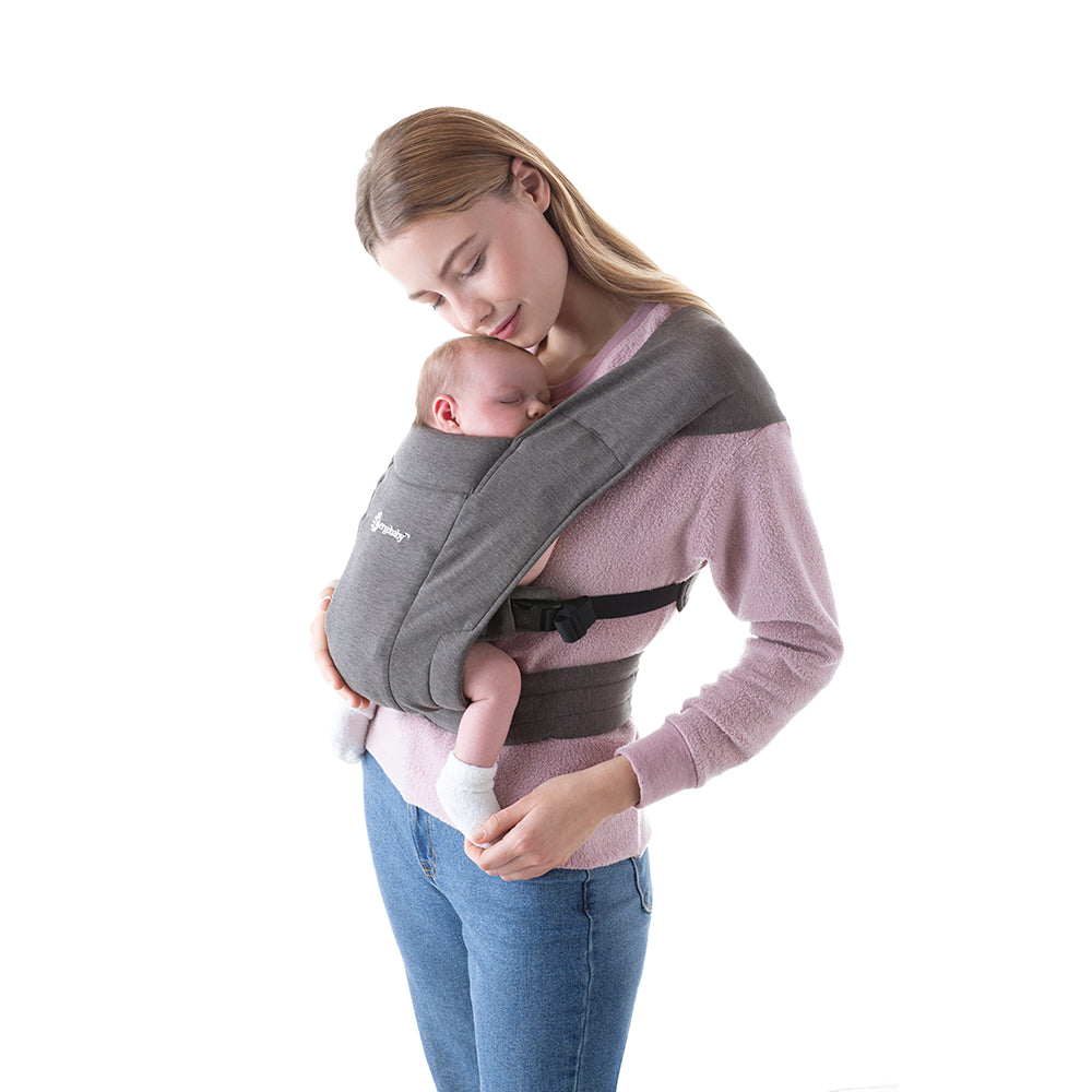 Ergobaby Embrace Carrier - Heather Grey | Little Baby.