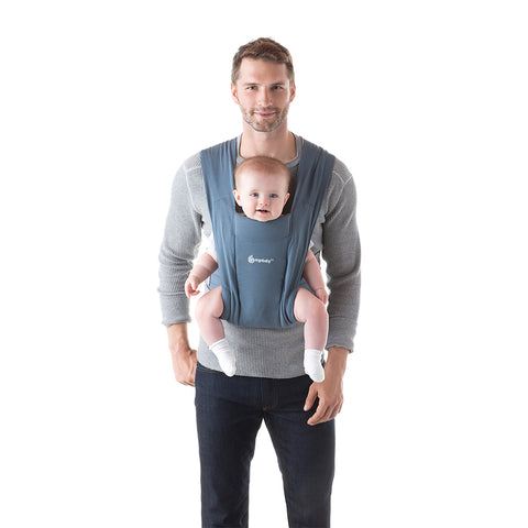 Ergobaby Embrace Carrier - Oxford Blue | Little Baby.
