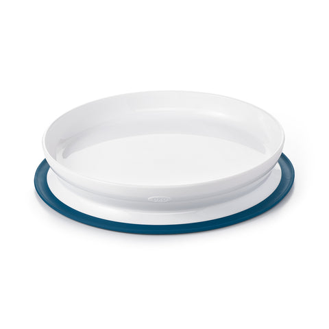 OXO TOT Stick & Stay Suction Plate - Navy | Little Baby.