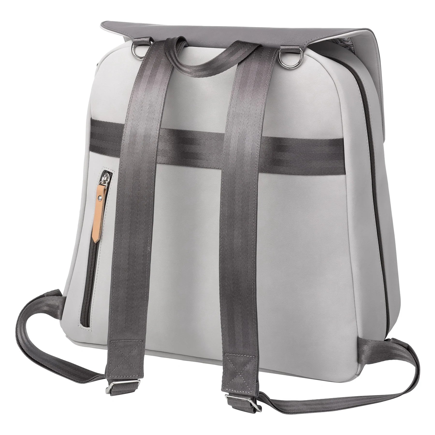 Petunia Pickle Bottom META Backpack - Grey Pearl Nubuck Leatherette