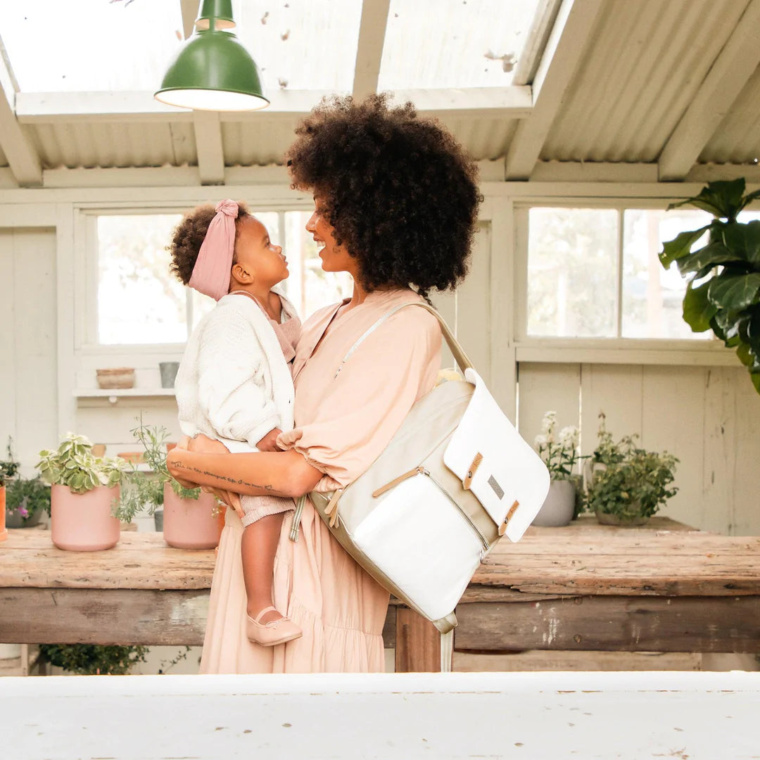 Petunia Pickle Bottom META Backpack - Toasted Marshmallow