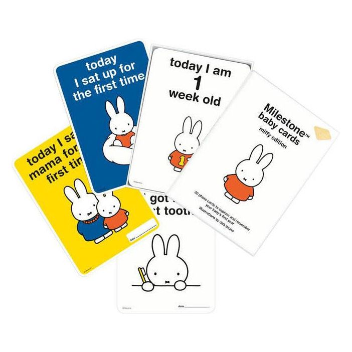 Milestone Baby Cards Miffy Edition | Little Baby.