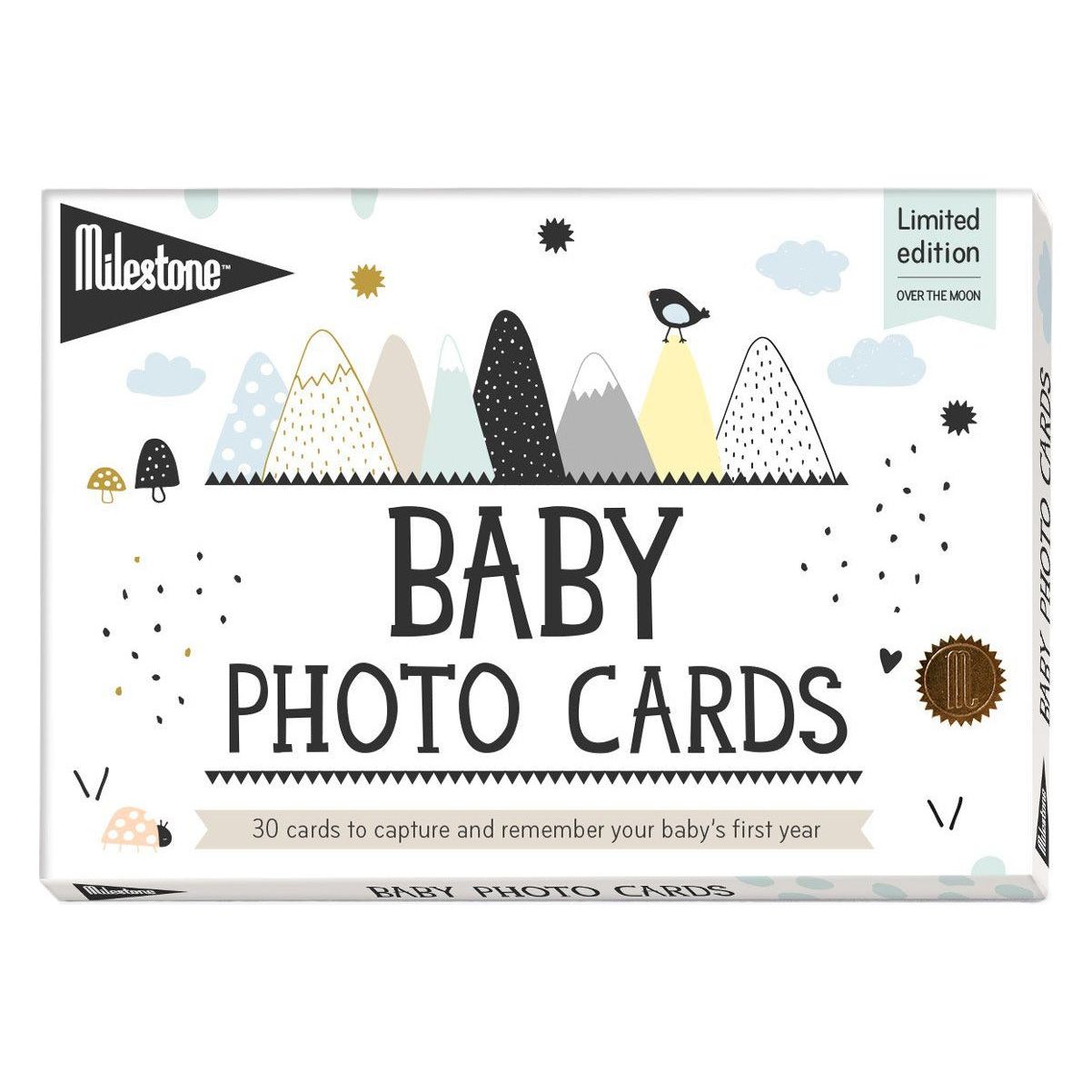 Milestone Baby Cards - Over the Moon | Little Baby.