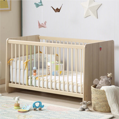 Montes Series 7 in 1 Baby Cot (Exclusive) - Full Set Include Bedding Set & Mattress | Little Baby.