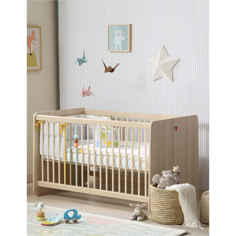 Montes Series 7 in 1 Baby Cot (Exclusive) - Full Set Include Bedding Set & Mattress | Little Baby.