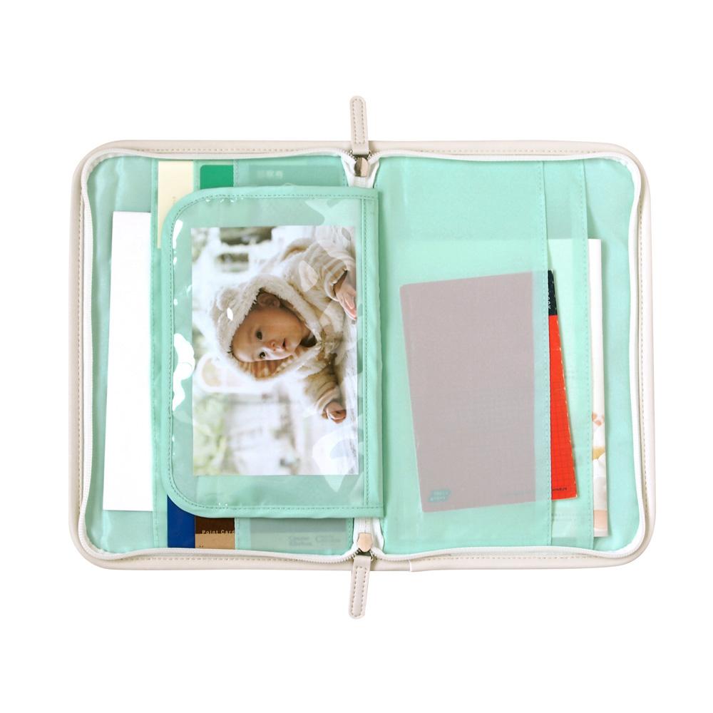 Hoppetta Mother-Child notebook Case for all sizes (Blue Surf) | Little Baby.