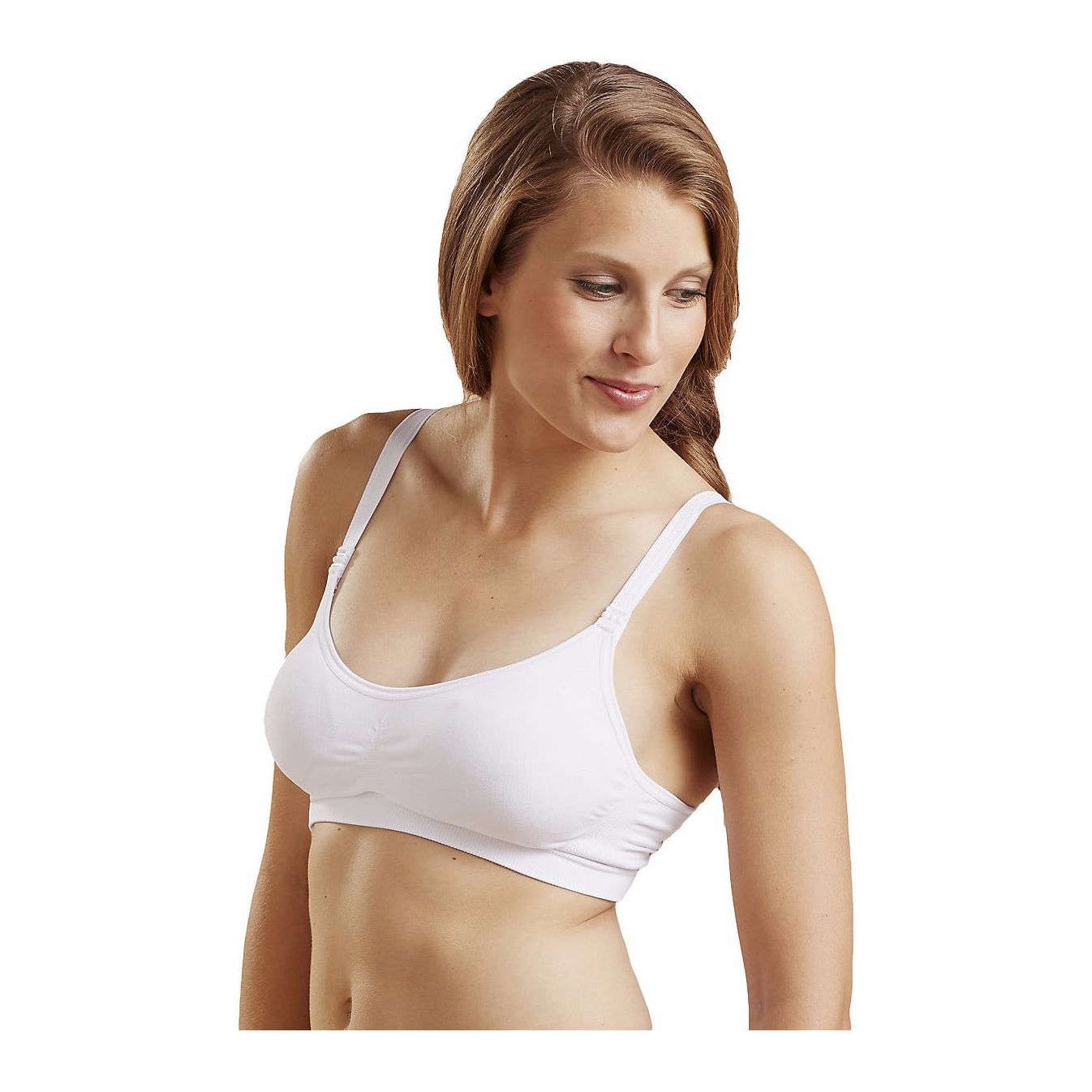 Cantaloop Nursing Bra - White | Little Baby.