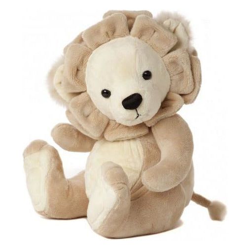 Charlie Bears Baby Organic Leopold Lion (Large) with Gift Box | Little Baby.