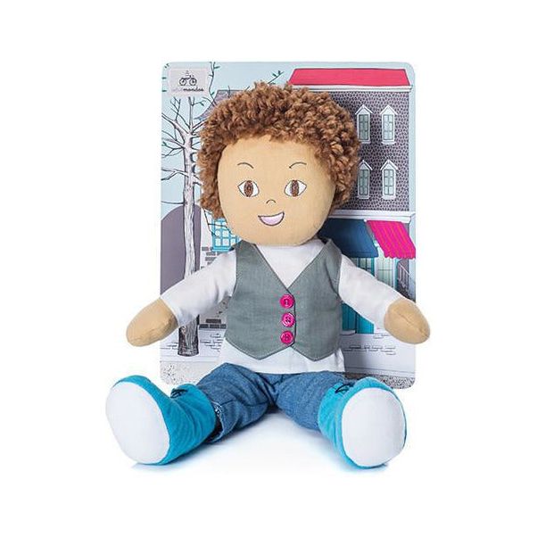 Minimondos Soft Doll (Large) - Luca | Little Baby.