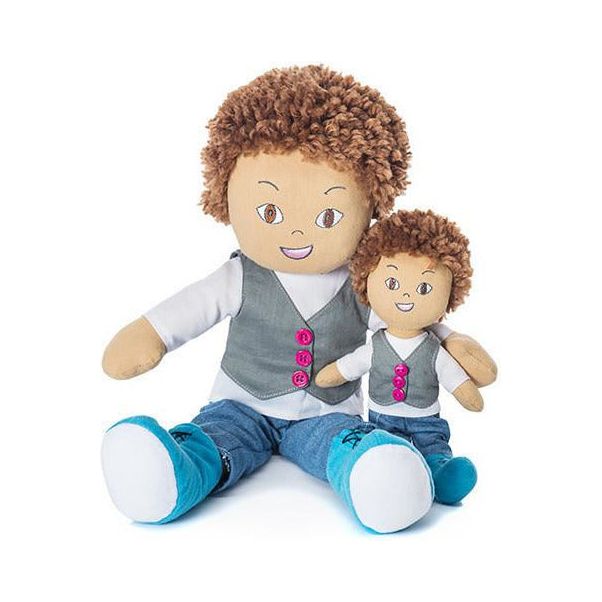 Minimondos Soft Doll (Large) - Luca | Little Baby.