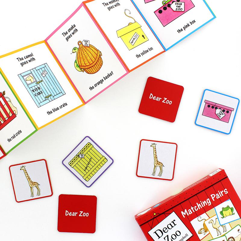 Dear Zoo Matching Pairs Game | Little Baby.