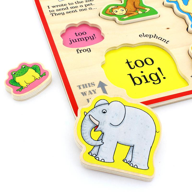 Dear Zoo Puzzle Tray | Little Baby.