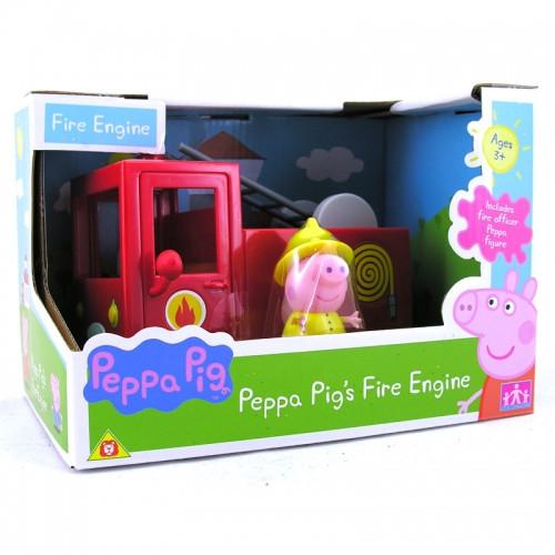 Peppa Pig's Fire Engine | Little Baby.
