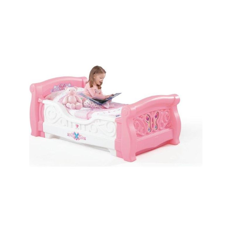 Step2 Girl’s Toddler Sleigh Bed™