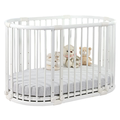 [Bundle] Beblum Sam Crib Convertible Baby Cot