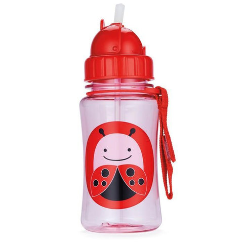 Skip Hop Zoo Straw Bottle - Ladybug | Little Baby.