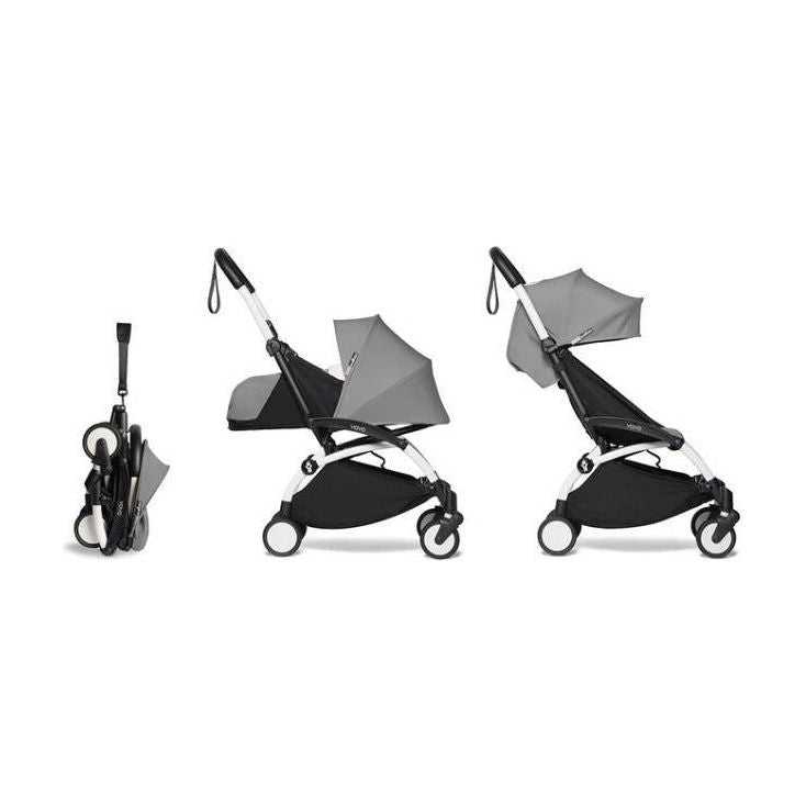 BABYZEN YOYO² stroller - Grey bundle (fabric pack with frame) | Little Baby.