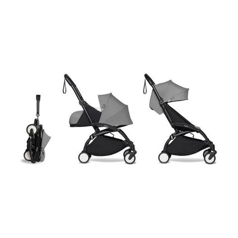 BABYZEN YOYO² stroller - Grey bundle (fabric pack with frame) | Little Baby.