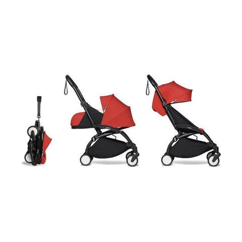 BABYZEN YOYO² stroller - Red bundle (fabric pack with frame) | Little Baby.
